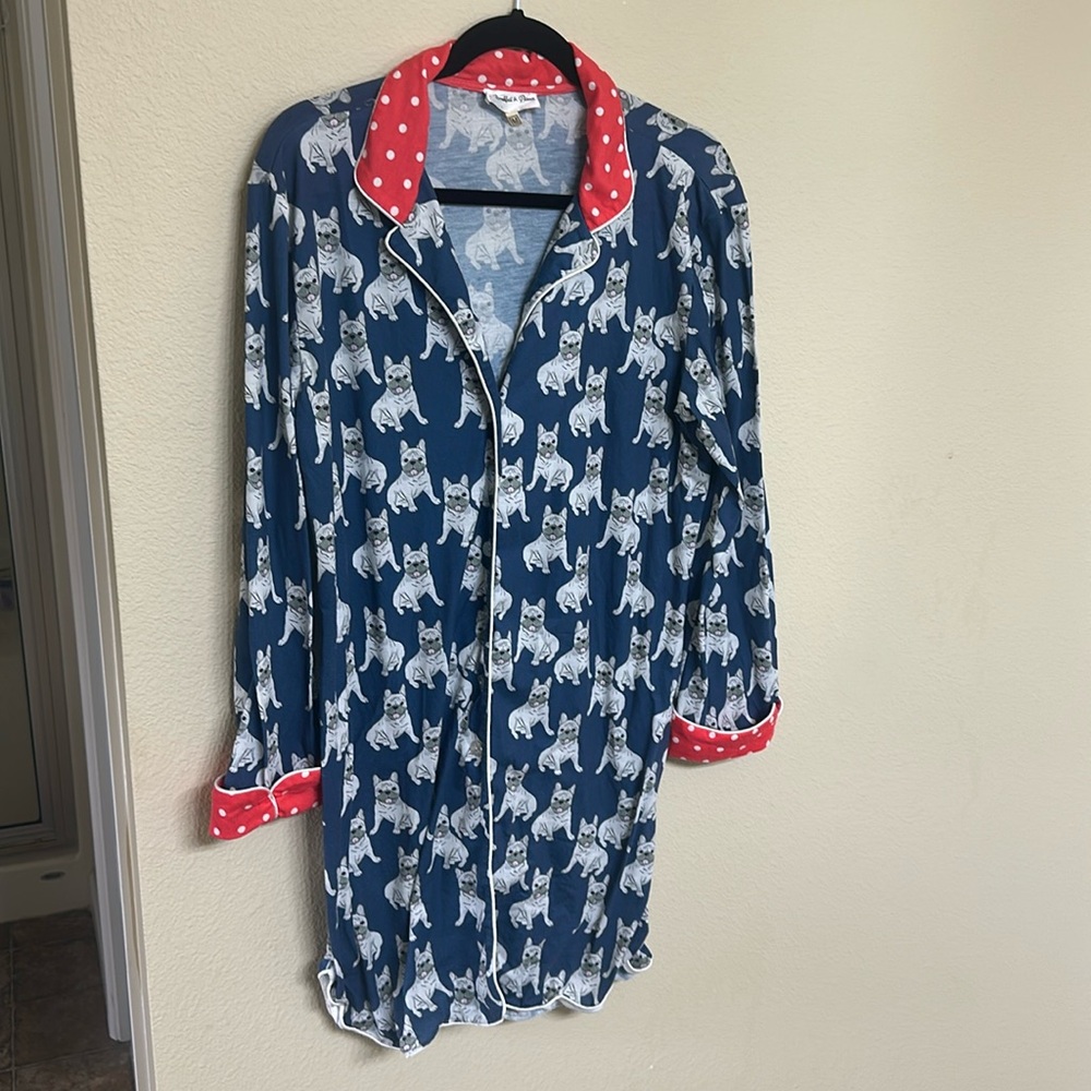 Women’s Frenchie Print Pajamas